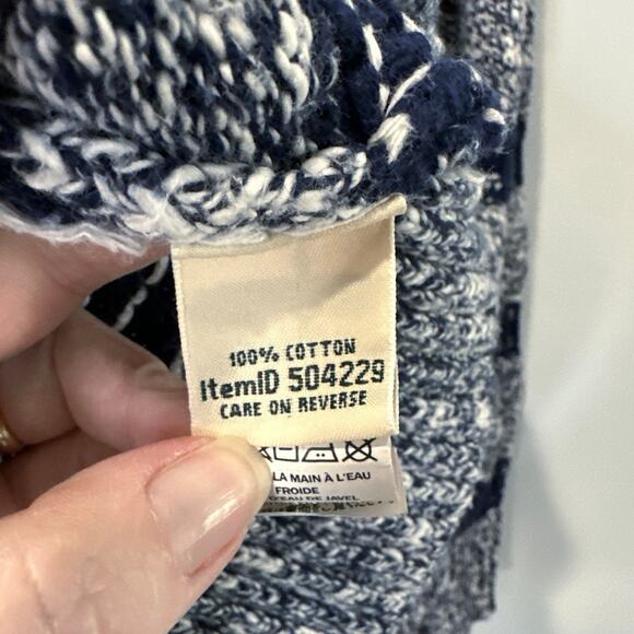 LL Bean Fisherman Sweater Women's Medium - Picture 4 of 5